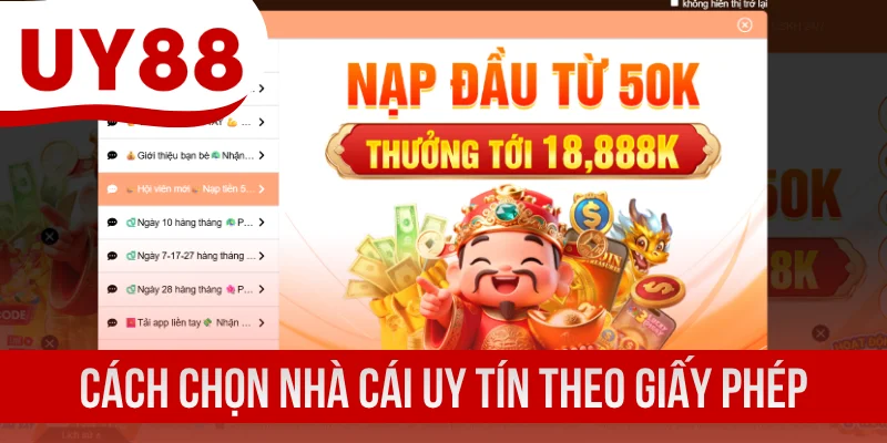 Cách chọn nhà cái uy tín theo giấy phép sòng bài