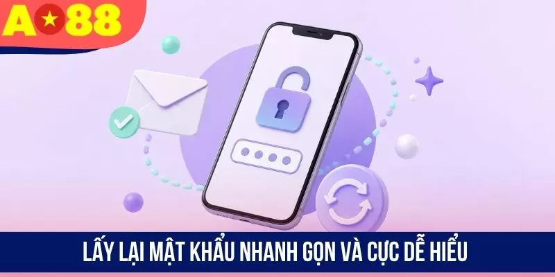 Lấy lại mật khẩu nhanh gọn và cực dễ hiểu