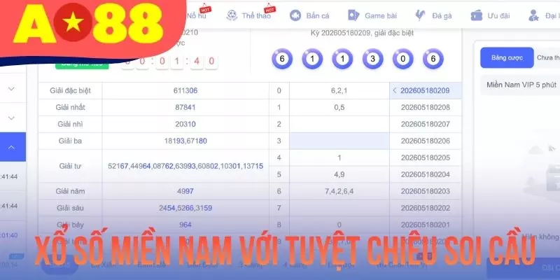 Xổ Số Miền Nam Với Tuyệt Chiêu Soi Cầu Đặc Biệt Hiệu Quả